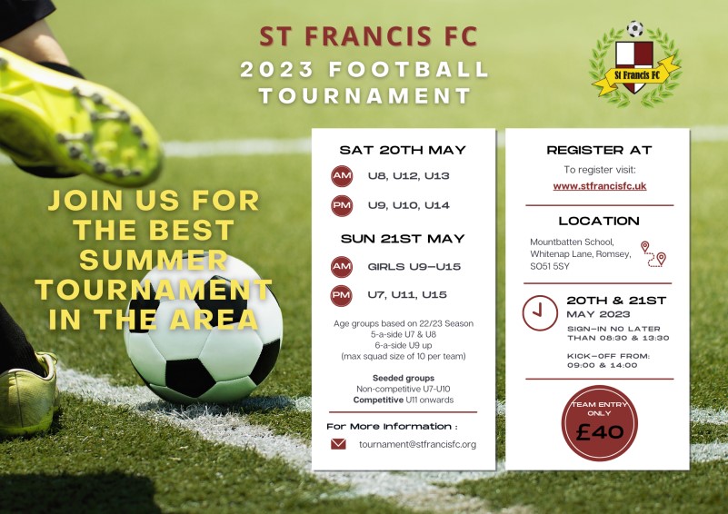 St Francis FC Football Tournament 2023